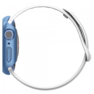 Apple Watch 7 (45mm) Spigen Thin Fit tok kék (ACS04176)