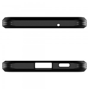 Samsung Galaxy S21 FE Spigen Tough Armor tok kihajtható támasszal fekete (ACS03059)