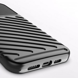 iPhone 13 Pro Max Thunder fokozott védelmet biztosító flexibilis TPU tok kék