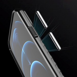 iPhone 13 Pro Max Thunder fokozott védelmet biztosító flexibilis TPU tok kék