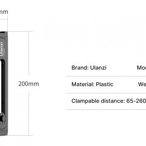 ULANZI U-Pad II telefon és tablet tartó vakupapucs foglalattal (2619)-10