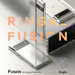 Google Pixel 6 Pro Ringke Fusion PC tok TPU kerettel átlátszó (F567E52)