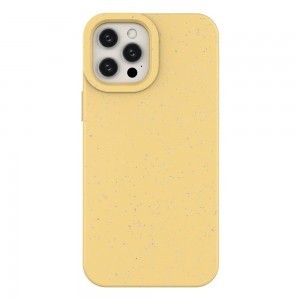iPhone 12 Pro Szilikon eco shell citromsárga
