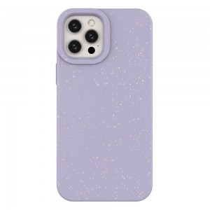 iPhone 12 Pro Max Szilikon eco shell lila