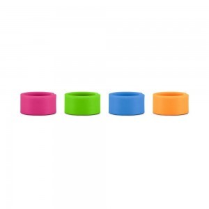 RODE COLORS2 színjelölt mikrofonszivacsok, kábeljelölő gyűrűk, csípesz címkék és öntapadós matricák, 4 kölönböző színű darab / csomag-3
