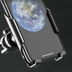 Univerzális Gravity autós telefontartó szellőzőre sötétszürke YC05