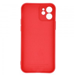 iPhone 12 Vennus szilikon tok szív mintával piros