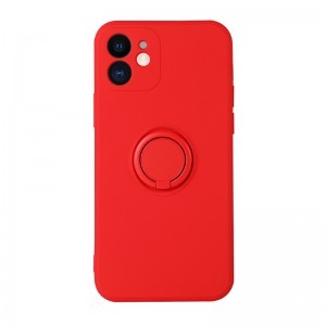 Xiaomi Redmi Note 11 5G Vennus szilikon tok hátlapi gyűrűvel piros