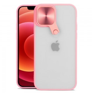 iPhone 12 Pro Tel Protect Cyclops tok világos rózsaszín