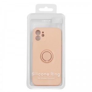 Samsung Galaxy A53 5G Vennus Silicone Ring tok világos rózsaszín