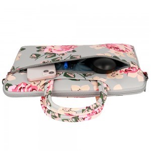 Wonder Briefcase laptop táska 13-14'' szürke rózsás