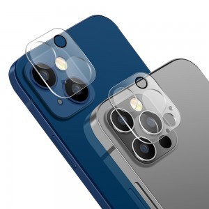 iPhone 14 / 14 Plus / 15 / 15 Plus 10db-os szett 3D kameralencse védő üvegfólia