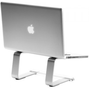Griffin Elevator alumínium asztali állvány laptopokhoz, laptop állvány ezüst (GC16034-2)