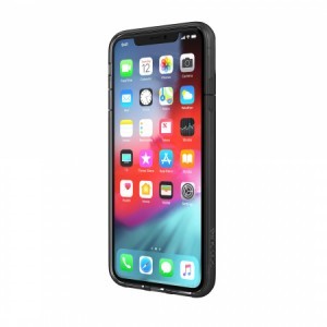 iPhone XS Max Incase Protective Clear áttetsző tok, fekete (INPH220553-BLK)