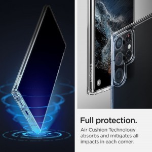 Samsung Galaxy S22 Ultra Spigen Ultra Hybrid tok Crystal Clear (ACS03918)