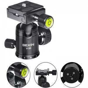 BEXIN V-30 360 fokos panoráma gömbfej gyorscseretalppal (TBD0863497)-3