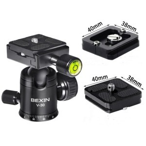 BEXIN V-30 360 fokos panoráma gömbfej gyorscseretalppal (TBD0863497)-5