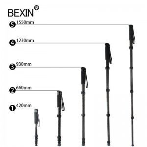 BEXIN P285C karbon monopod 155cm (DCA1219B)-2
