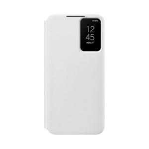 Samsung Galaxy S22 Plus Samsung EF-ZS906CWE Smart Clear View gyári fliptok fehér