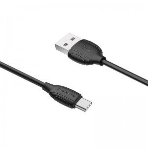Borofone BX19 Benefit USB - USB Type-C kábel 3A 1m fekete
