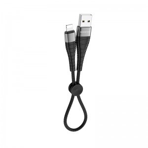 Borofone BX32 Munificent - USB - Lightning kábel 5A 0,.25m fekete