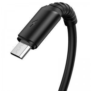 Borofone BX47 Coolway USB - Micro USB 2.4A kábel 1m fekete