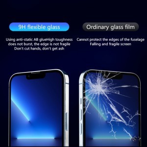 iPhone 13 Pro Max/14 Plus Bestsuit Flexible Hybrid kijelzővédő üvegfólia