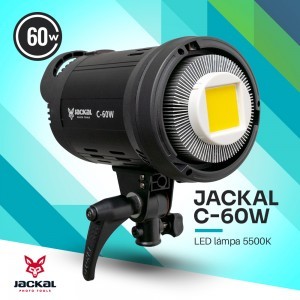 Jackal 2xC-60W COB LED videólámpa szett-1