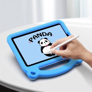 Apple iPad mini 6 2021 Dux Ducis Panda Szilikon tok gyerekeknek sárga