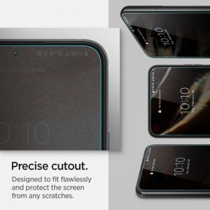 Samsung Galaxy S22 Spigen Glas.TR EZ Fit 2x kijelzővédő üvegfólia