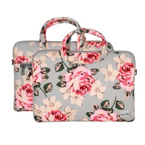 Wonder Briefcase laptop táska 15-16'' szürke rózsás