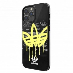 iPhone 13 Pro Max Adidas Originals tok Summer Graffiti Fekete/ Citromsárga