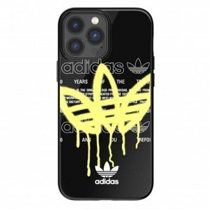 iPhone 13 Pro Max Adidas Originals tok Summer Graffiti Fekete/ Citromsárga