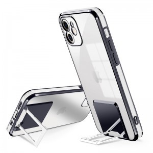 iPhone 13 Pro Tel Protect Kickstand Luxury tok támasztékkal fekete