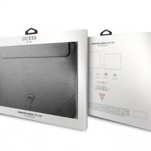 Guess 4G Triangle Sleeve 13/ 14'' laptop táska ezüst színben (GUCS14PSATLG)