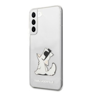 Samsung Galaxy S22+ Plus Karl Lagerfeld Choupette Eat tok átlátszó (KLHCS22MCFNRC)