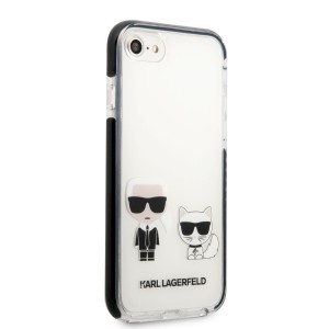 iPhone 7/8/SE2020/SE2022 Karl Lagerfeld TPE tok fekete (KLHCI8TPEKCW)