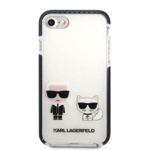 iPhone 7/8/SE2020/SE2022 Karl Lagerfeld TPE tok fekete (KLHCI8TPEKCW)