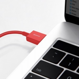 Baseus Superior USB - Lightning kábel 2.4A 1m piros (CALYS-A09)