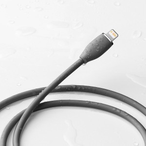 Baseus Jelly USB Type-C - Lightning kábel 20W 1.2m fekete (CAGD020001)