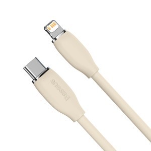 Baseus Jelly USB Type-C - Lightning kábel 20W 1.2m pink (CAGD020004)