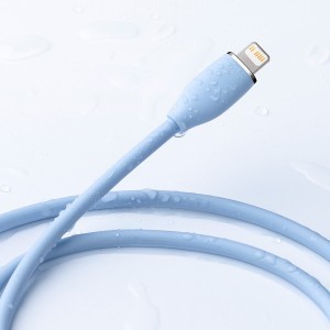 Baseus Jelly USB Type-C - Lightning kábel 20W 2m kék (CAGD020103)
