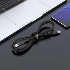 Acefast C2-03 USB Type C - USB Type C kábel 1,2m 60W (20V / 3A) fekete