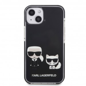 iPhone 13 mini Karl Lagerfeld TPE tok fekete (KLHCP13STPEKCK)