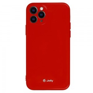 Samsung Galaxy A51 Jelly szilikon tok piros