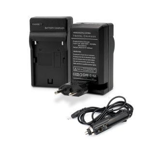 Utángyártott SONY NP-BX1 akkumulátort töltő hálózati és szivargyújtó töltővel