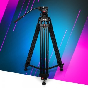 Jackal Monster V2 fluid fejes videó állvány, tripod (180cm)-6