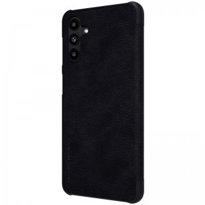 Samsung Galaxy A13 5G Nillkin Qin bőr fliptok fekete