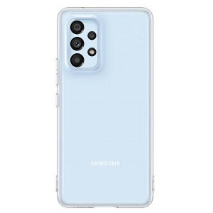 Samsung Galaxy A33 5G Samsung Soft Clear gyári szilikon tok fekete (EF-QA336TBEGWW)