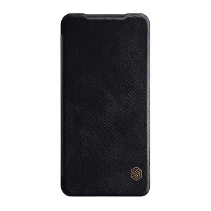 Xiaomi Redmi Note 11 Pro KÍNAI VERZIÓRA Nillkin Qin bőr fliptok fekete